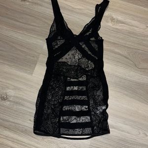Sexy lace see thru dress or lingerie show stopper !!never worn!!